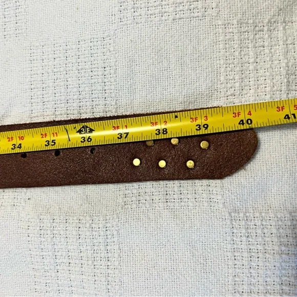 - Bed/Stü leather Hewitt woman’s belt - Picture 4 of 6